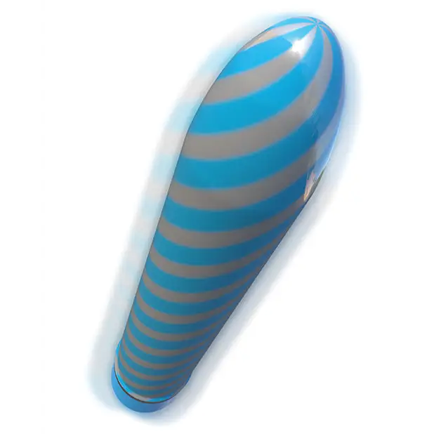 Classix Sweet Swirl Vibrator - Blue - Vibrators
