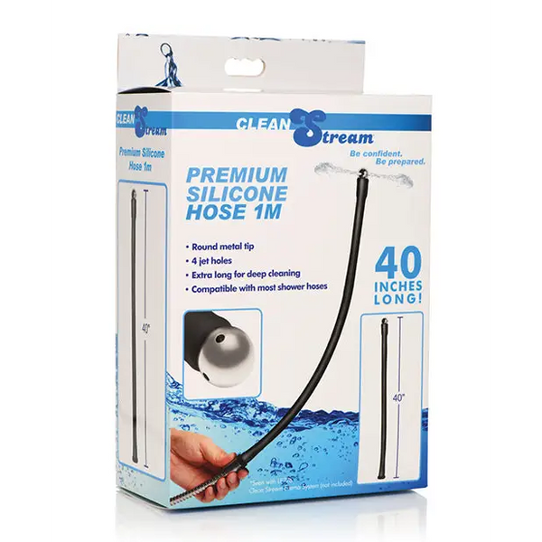 Clean Stream 40’’ Long 1’’ Premium Silicone Hose - Anal Products