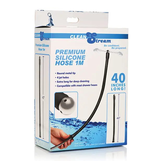 Clean Stream 40’’ Long 1’’ Premium Silicone Hose - Anal Products