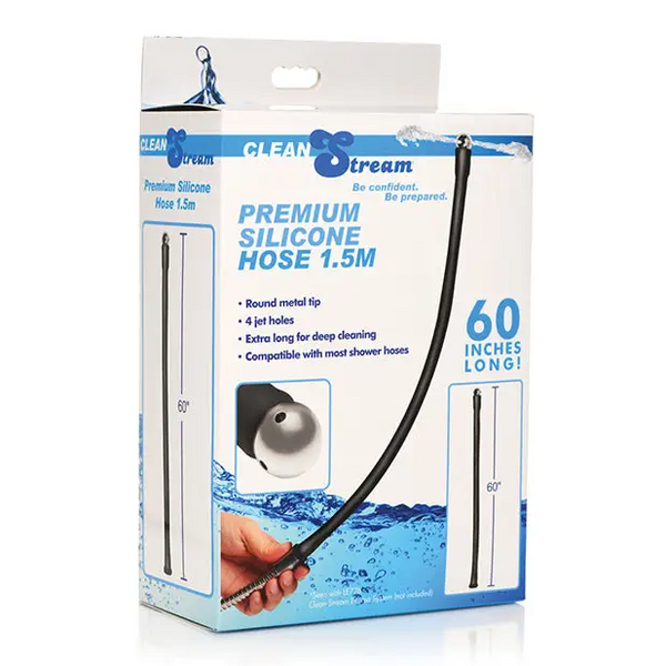 Clean Stream 60’’ Long 1.5’’ Premium Silicone Hose - Anal Products
