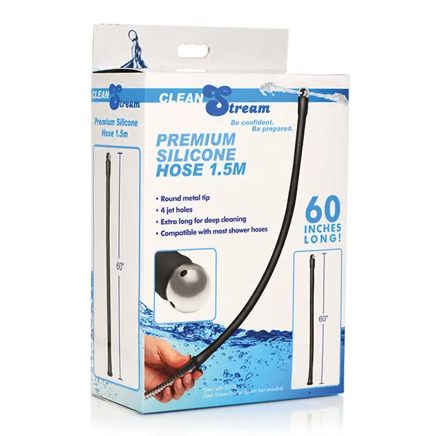Clean Stream 60’’ Long 1.5’’ Premium Silicone Hose - Anal Products