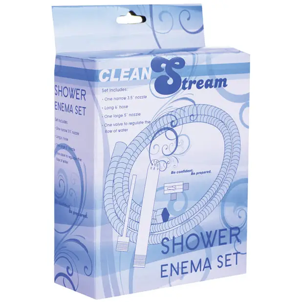 CleanStream Deluxe Metal Shower System - Anal Products