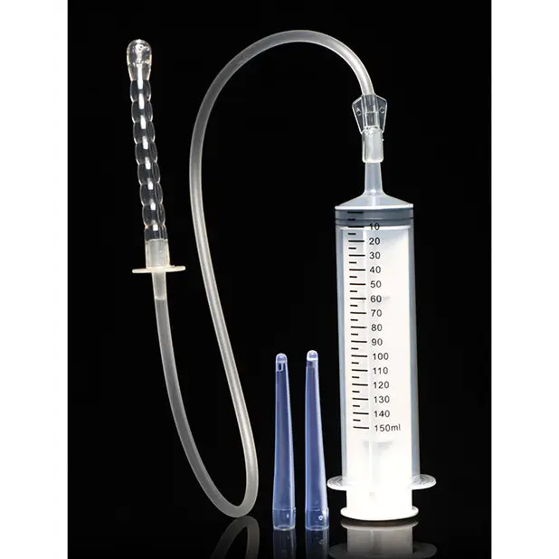 Cleanstream Enema Syringe w/Attachments - Anal Products