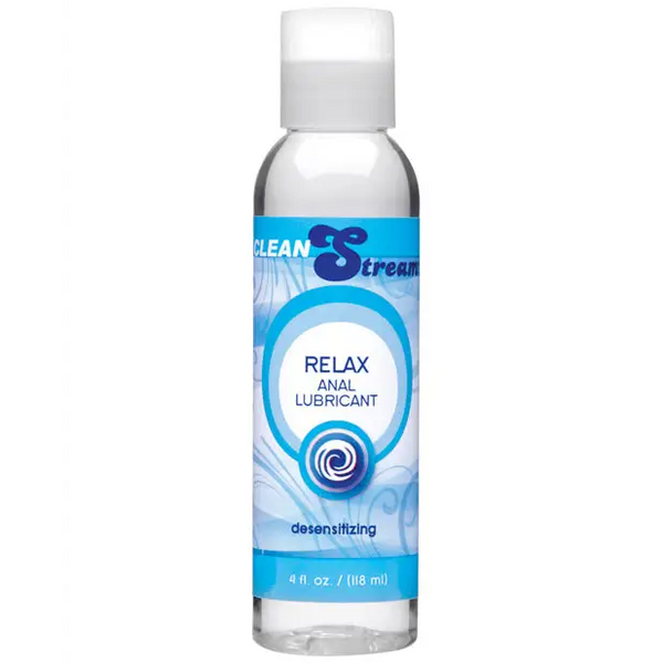 CleanStream Relax Desensitizing Anal Lube - 4 oz - Anal Products