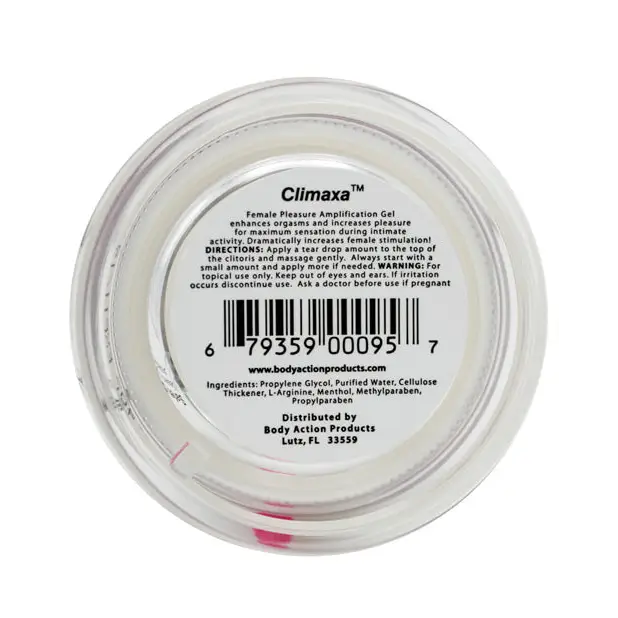 Climaxa Stimulating Gel -.5 oz Jar - Sexual Enhancers