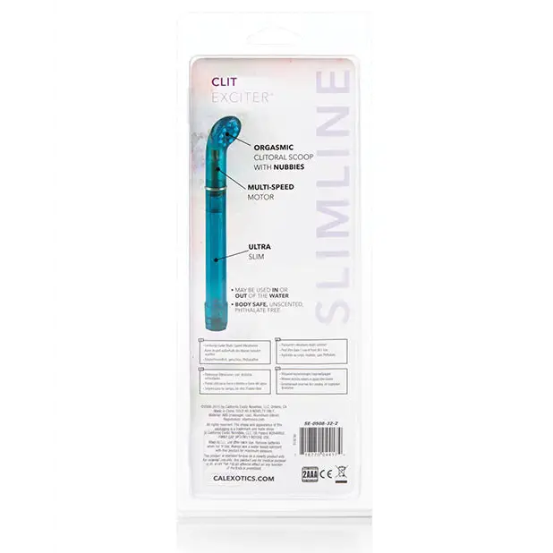 Clit Exciter w/Love Dots - Blue - Stimulators