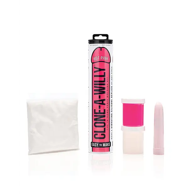 Clone-A-Willy Kit Vibrating - Hot Pink - Dongs & Dildos