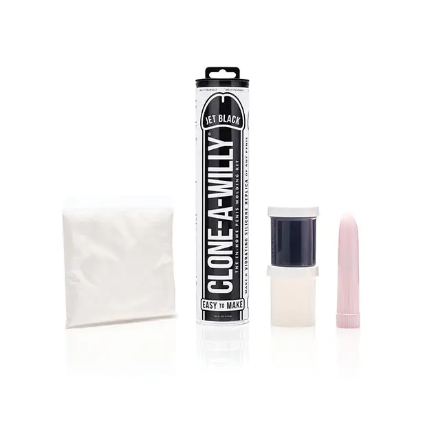 Clone-A-Willy Kit Vibrating - Jet Black - Dongs & Dildos