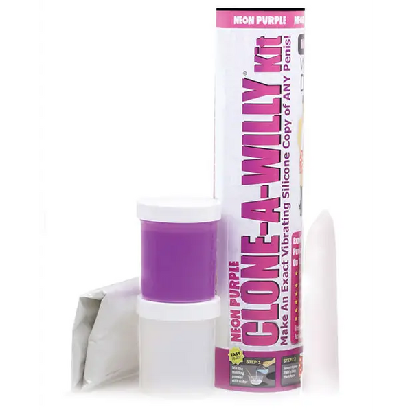 Clone-A-Willy Kit Vibrating - Neon Purple - Dongs & Dildos