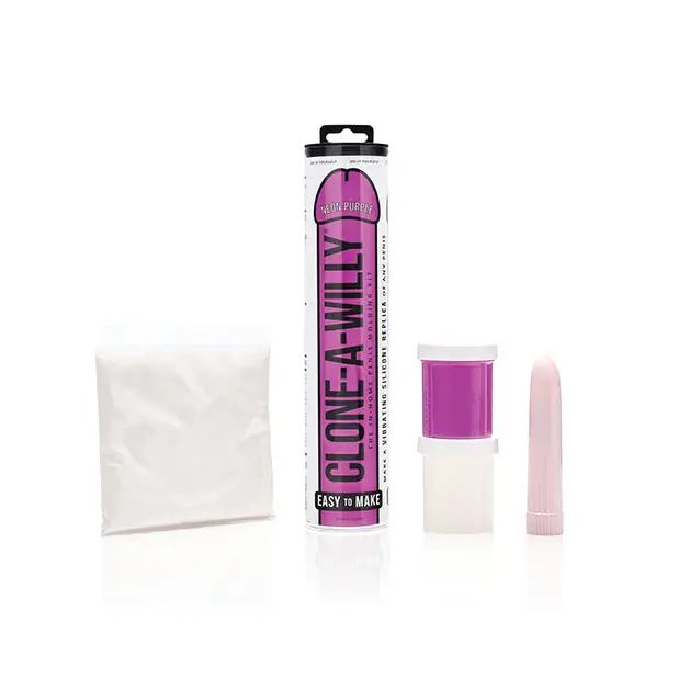 Clone-A-Willy Kit Vibrating - Neon Purple - Dongs & Dildos