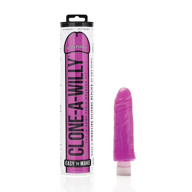 Clone-A-Willy Kit Vibrating - Neon Purple - Dongs & Dildos