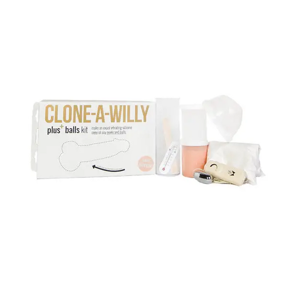 Clone-A-Willy Plus + Balls Kit - Light Tone - Dongs & Dildos
