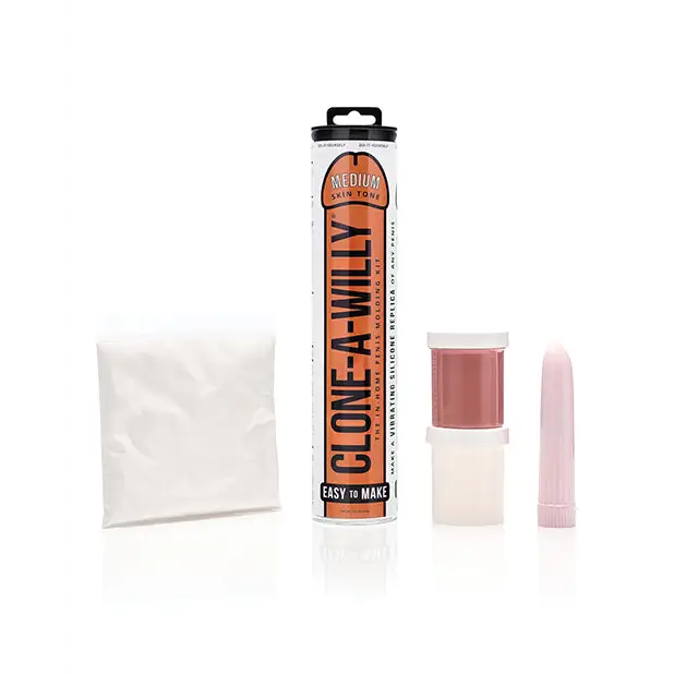Clone-A-Willy Silicone Kit - Medium Skin Tone - Dongs & Dildos