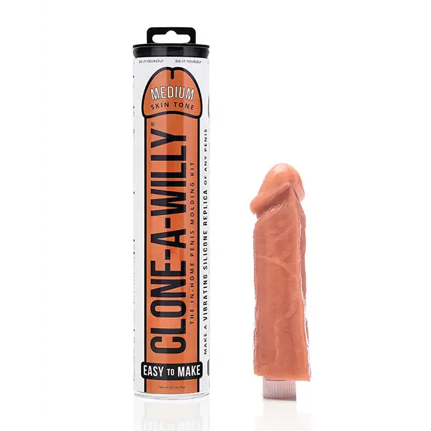 Clone-A-Willy Silicone Kit - Medium Skin Tone - Dongs & Dildos