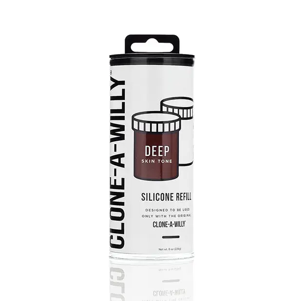 Clone-A-Willy Silicone Refill - Deep Tone - Dongs & Dildos
