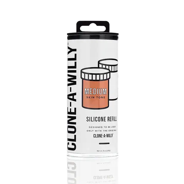 Clone-A-Willy Silicone Refill - Medium Tone - Dongs & Dildos