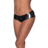 Club Candy Low Rise Split Crotch Boy Short Black L/XL - Lingerie - Packaged