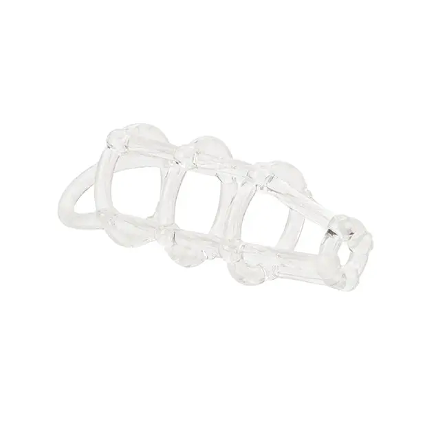Cock Cage Enhancer - Clear - Penis Enhancement