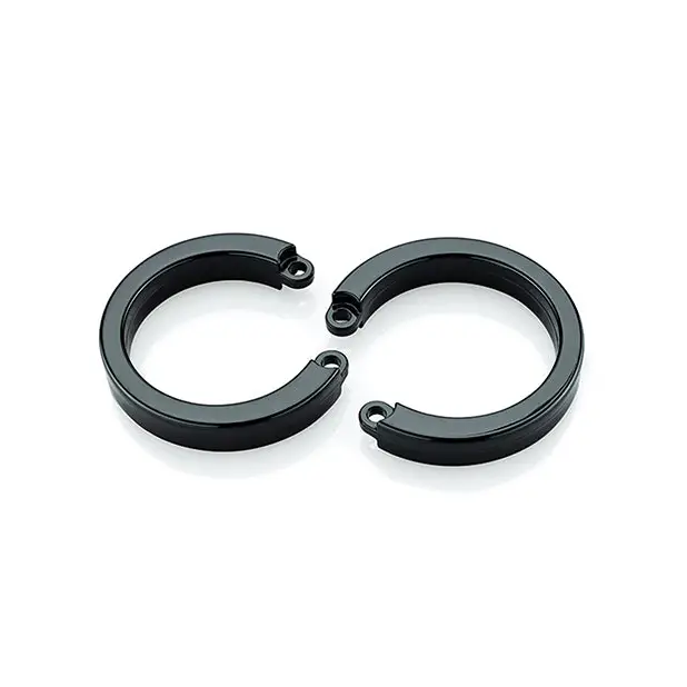 Cock Cage U-Ring 2 Pack - Black - Bondage Blindfolds & Restraints