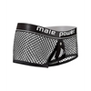 Cock Pit Fishnet Mini Cock Ring Short Black XL - Lingerie - Packaged