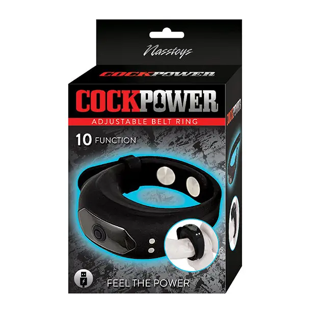 Cockpower Adjustable Belt Ring - Black