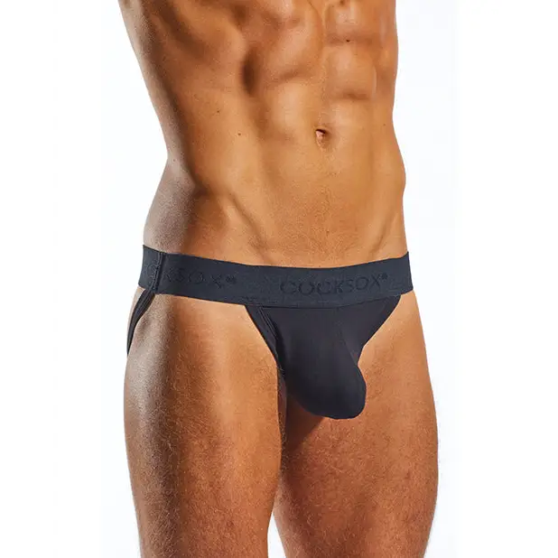 Cocksox Enhancing Pouch Jockstrap Black SM - Lingerie - Hanging