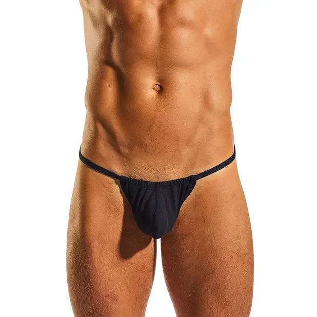 Cocksox Enhancing Pouch Slingshot Jet Black MD - Lingerie - Hanging