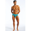 Cocksox Mesh Contour Pouch Sports Brief Tonic Blue MD - Lingerie - Hanging