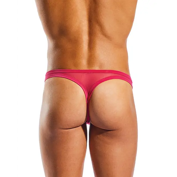 Cocksox Mesh Enhancing Pouch Thong Fresia Pink MD - Lingerie - Hanging