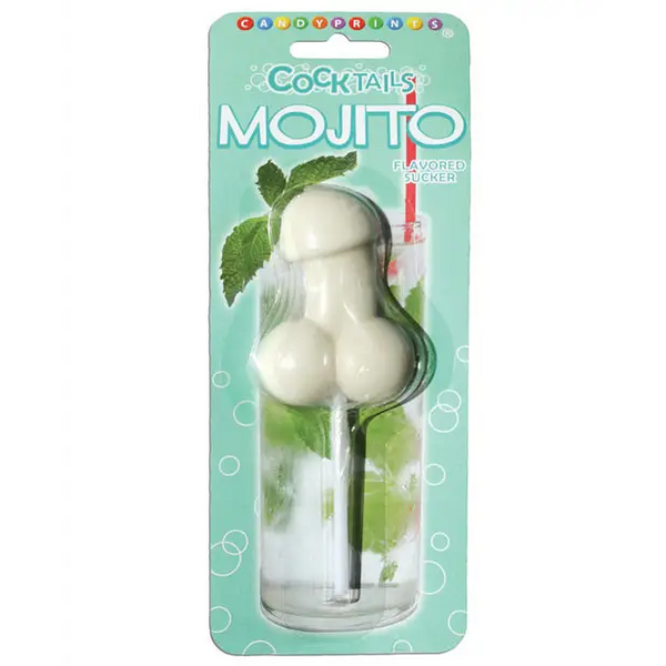 Cocktails Flavored Sucker - Mojito - Bachelorette & Party Supplies