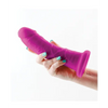 Colours Dual Density 7’’ Dildo - Purple - Dongs & Dildos