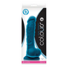 Colours Dual Density 8’’ Dildo - Blue - Dongs & Dildos