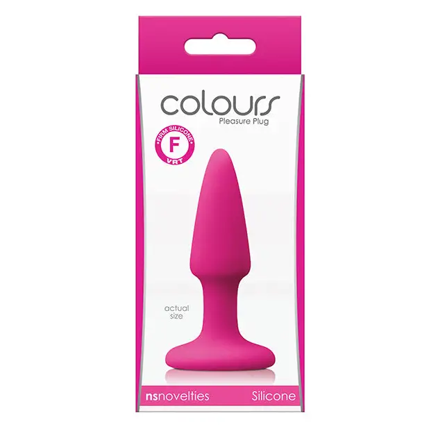 Colours Pleasures Mini Plug - Pink - Anal Products
