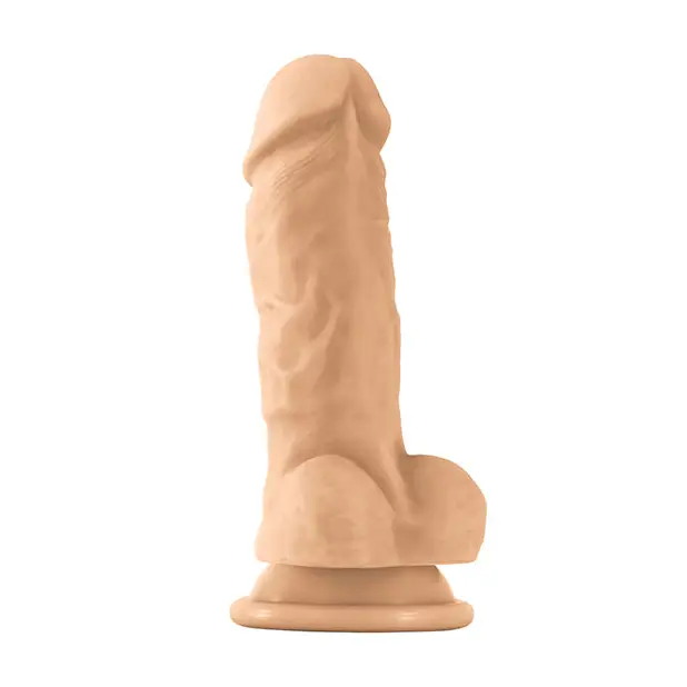 Colours Pleasures Thick 5’’ Dildo - White - Dongs & Dildos