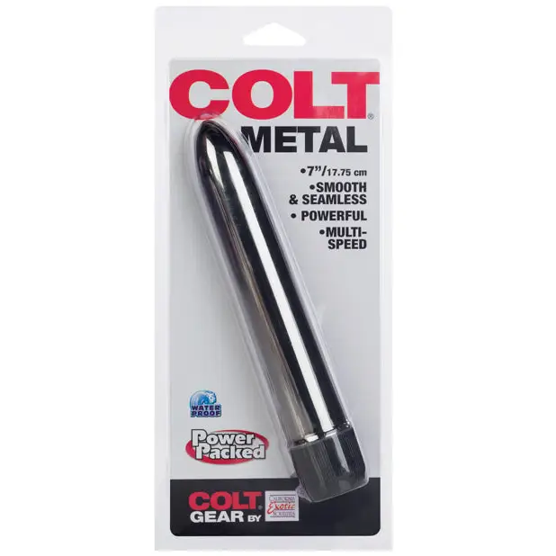 COLT 7’’ Metal - Silver - Gay & Lesbian Products