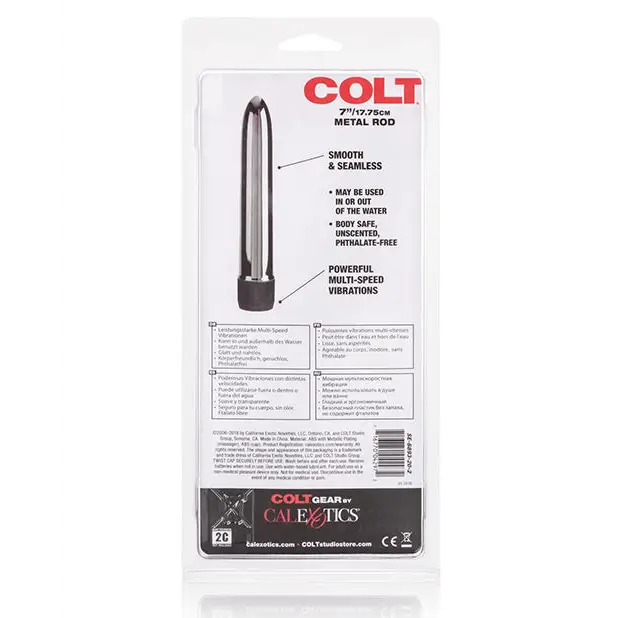 COLT 7’’ Metal - Silver - Gay & Lesbian Products