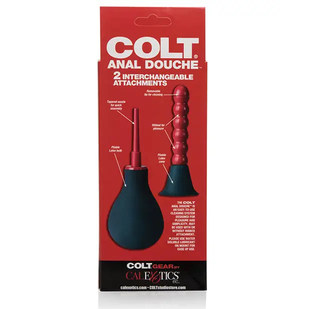 COLT Anal Douche - Black - Gay & Lesbian Products