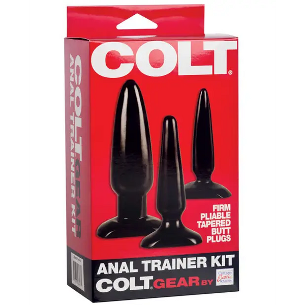 COLT Anal Trainer Kit - Black - Gay & Lesbian Products