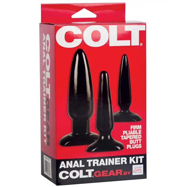 COLT Anal Trainer Kit - Black - Gay & Lesbian Products