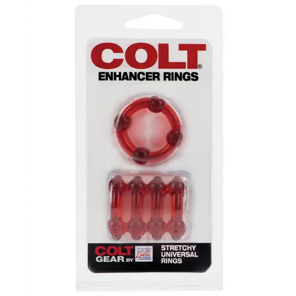 COLT Enhancer Rings - Red - Gay & Lesbian Products