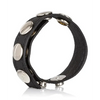 COLT Leather C/B Strap 5 Snap Fastener - Black - Strap Ons