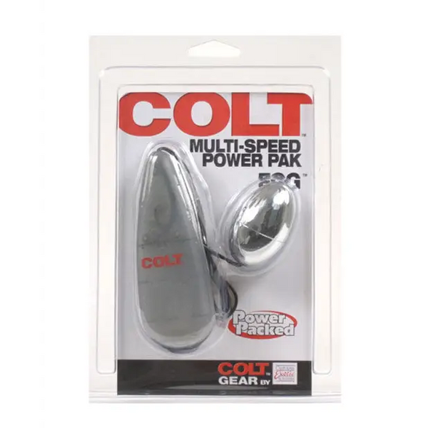 COLT Multi Speed Power Pak Egg - Silver - Gay & Lesbian Products