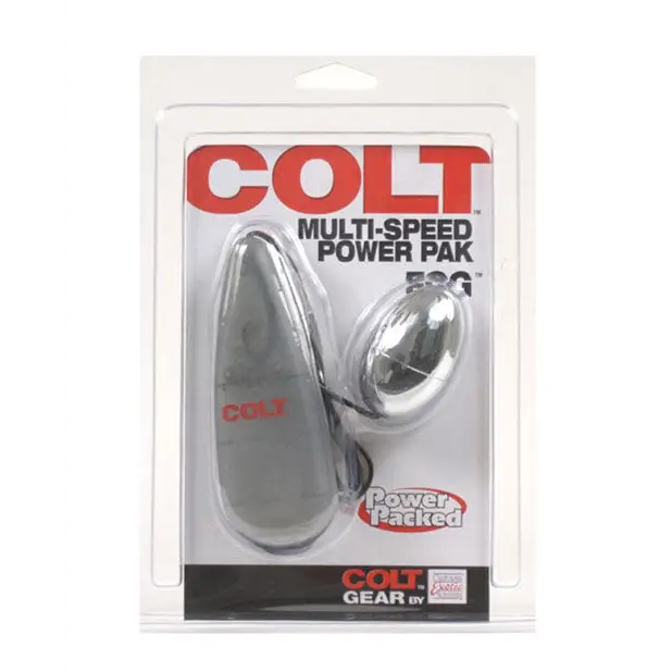 COLT Multi Speed Power Pak Egg - Silver - Gay & Lesbian Products