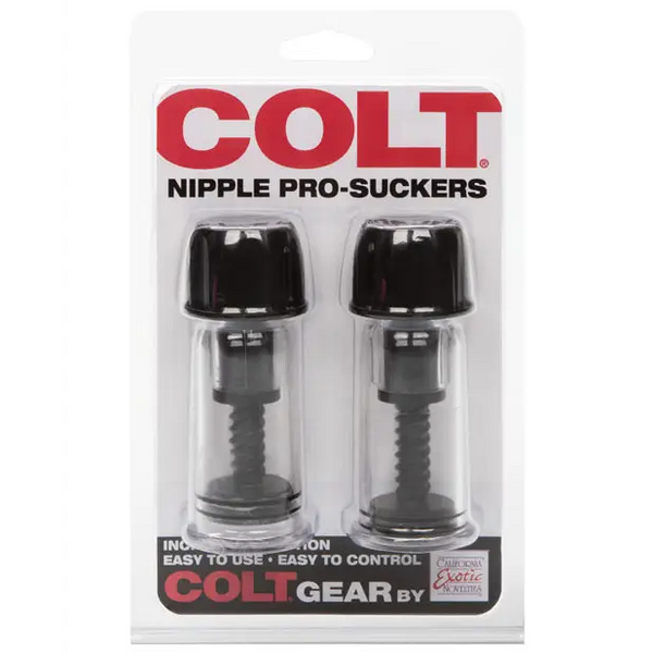 COLT Nipple Pro Suckers - Black - Gay & Lesbian Products