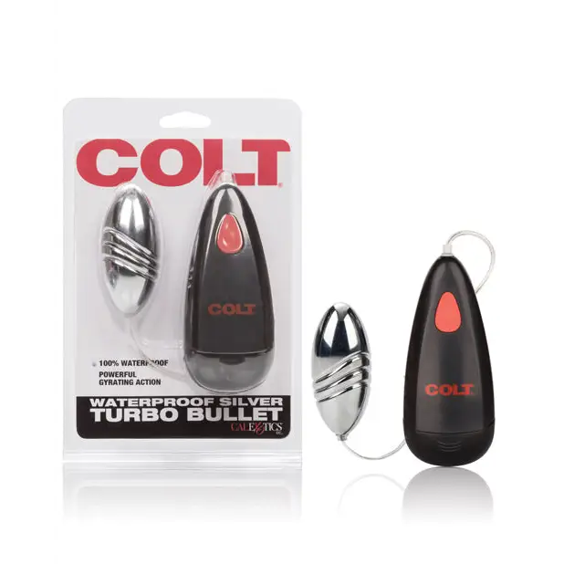 COLT Turbo Bullet Waterproof - Silver - Gay & Lesbian Products