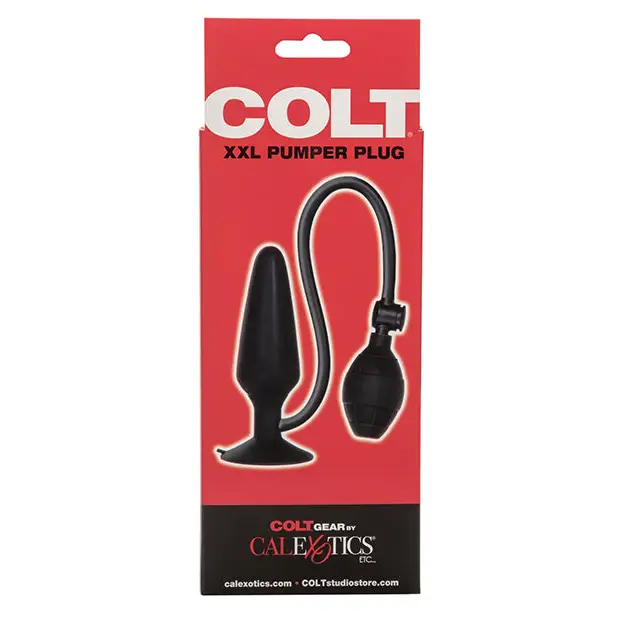 COLT XXL Pumper Plug - Black - Gay & Lesbian Products