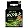 Contempo Bare Rider Thin Condom Pack - Pack of 3 - Condoms