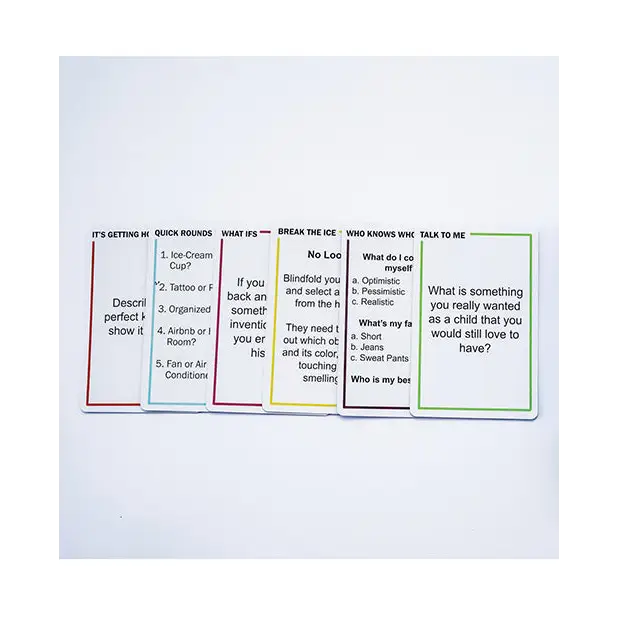 Conversation Starters 120 Card Game - Games for Romance & Couples