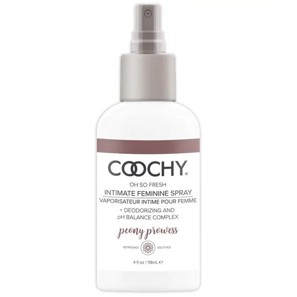 COOCHY Feel Fresh Intimate Spray - 4 oz Peony Prowess - Setting The Mood
