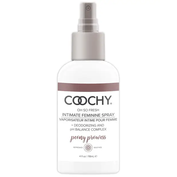 COOCHY Feel Fresh Intimate Spray - 4 oz Peony Prowess - Setting The Mood